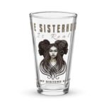 SISTER KEEPER Shaker pint glass