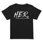 BECOMING HER WAS ALWAYS THE PLAN Women’s high-waisted t-shirt